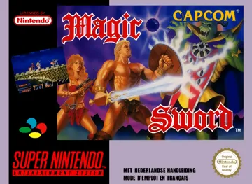 Magic Sword (Europe) box cover front